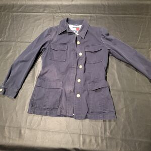Tommy Hilfiger Navy Pea Jacket Vintage